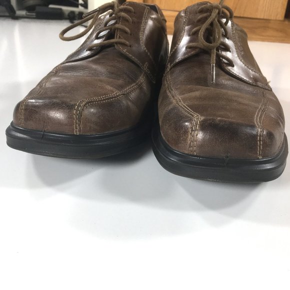 ECCO Helsinki Lace Up Oxfords EUR 45 US Men\'s Size 11 Brown Bicycle Toe main image 7